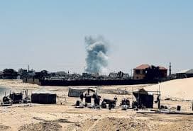 Israeli forces are launching assaults on central and southern Gaza while tanks are making advancements in Rafah