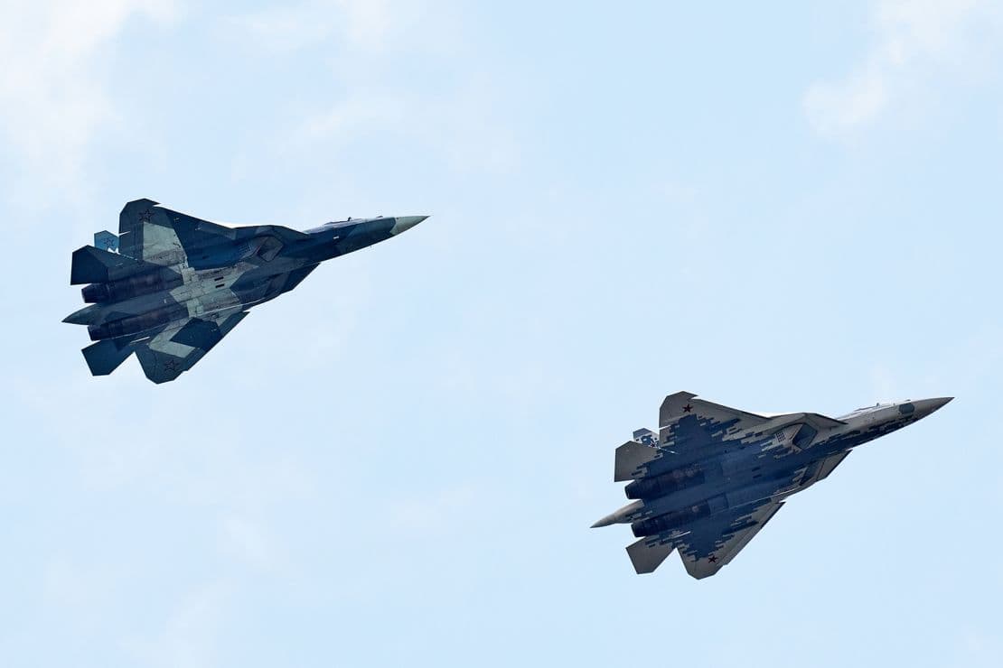Ukraine reports a deep drone strike that destroyed a rare Russian Su-57 stealth fighter