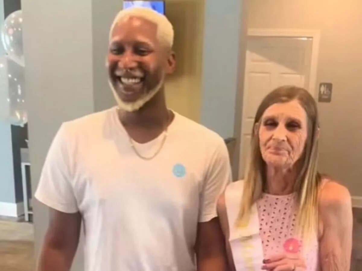 63 Y/O grandma married to a 26 Y/O man, having a baby together