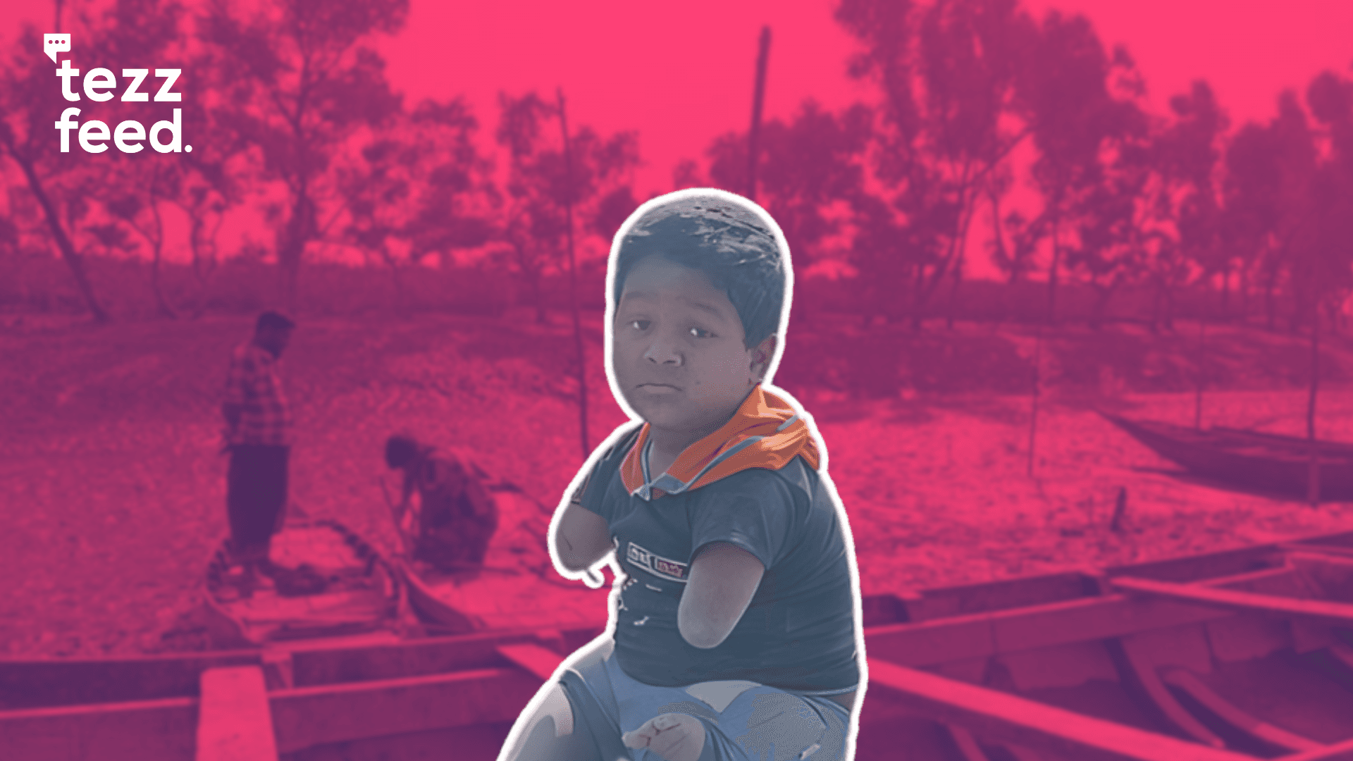 Hearing my child call me ‘Abba’ is what brings me true happiness. He is very bright and can remember anything after hearing it once. Even if Allah did not give him healthy hands or legs, He gifted him with an exceptional mind.