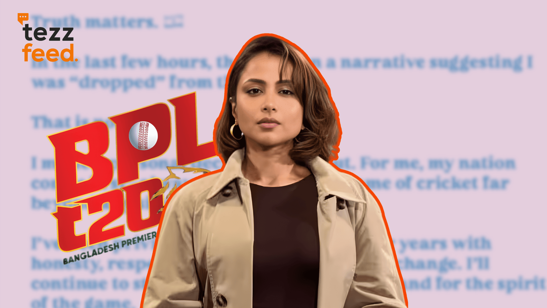 ‘My Nation Comes First,’ Says Indian Presenter Ridhima, Denies Being Dropped from BPL