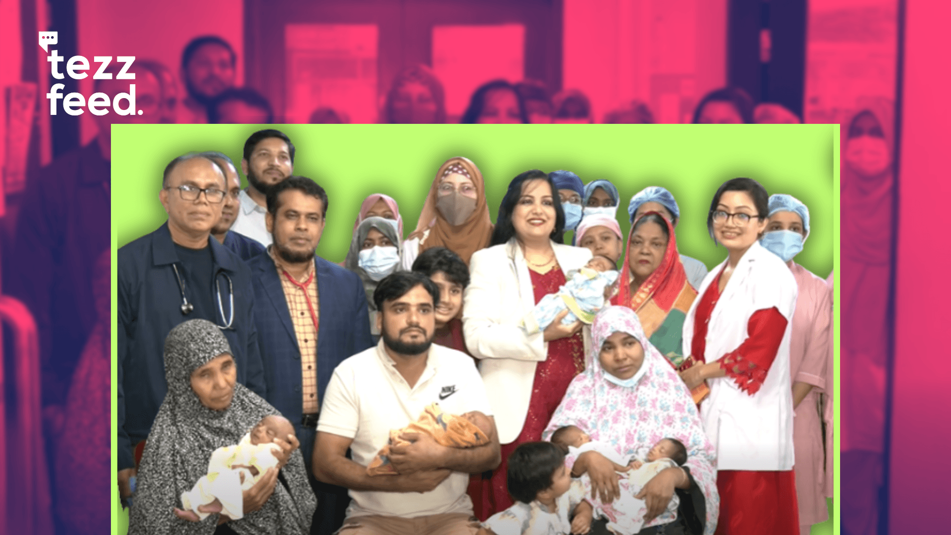 Osman Hadi and Abrar Fahad Named Among 5 Babies Born Together in Chattogram