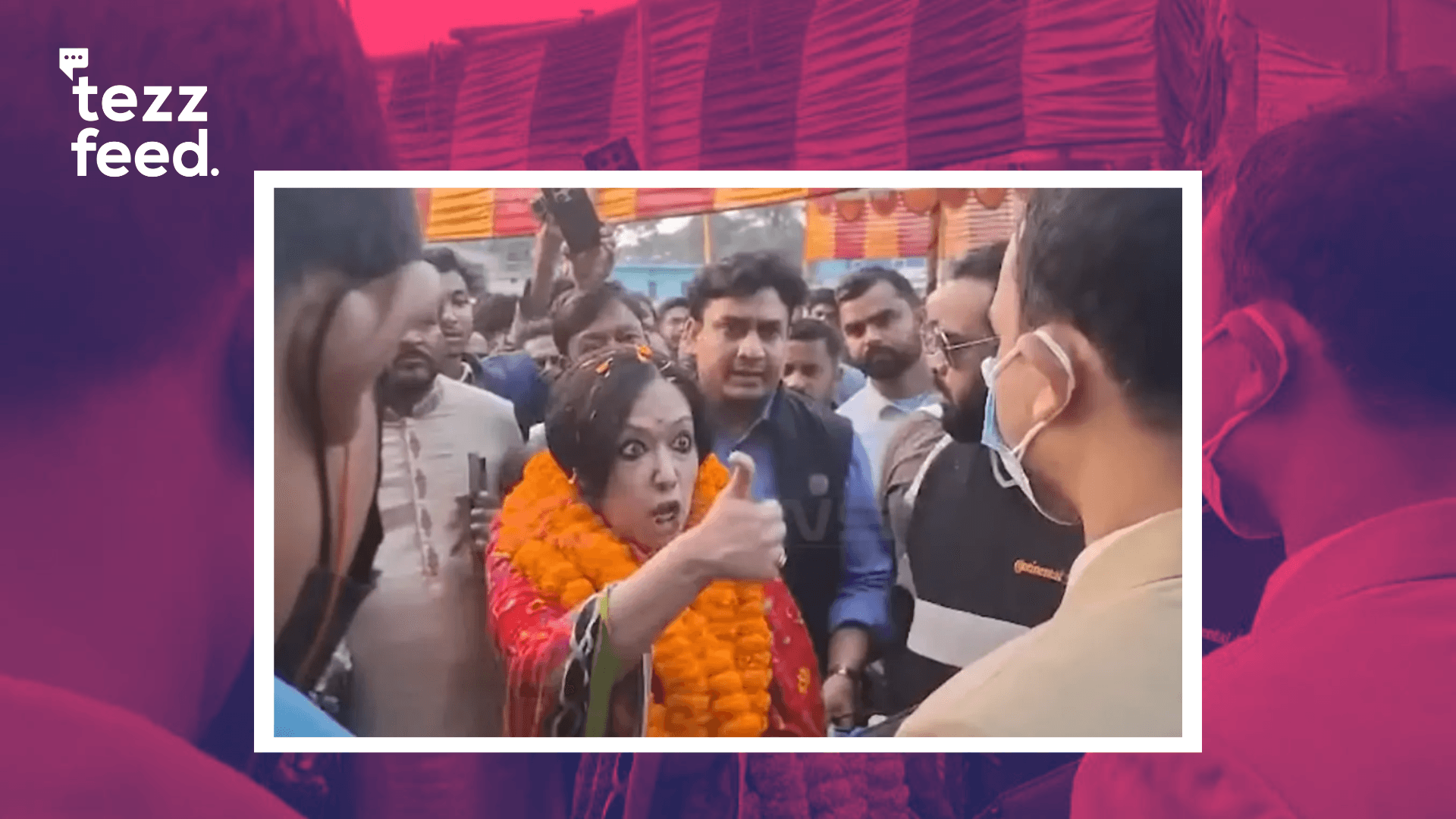 Rumeen Farhana Fined for Code of Conduct Violation, Shows 'বুড়ো আঙুল' to Magistrate