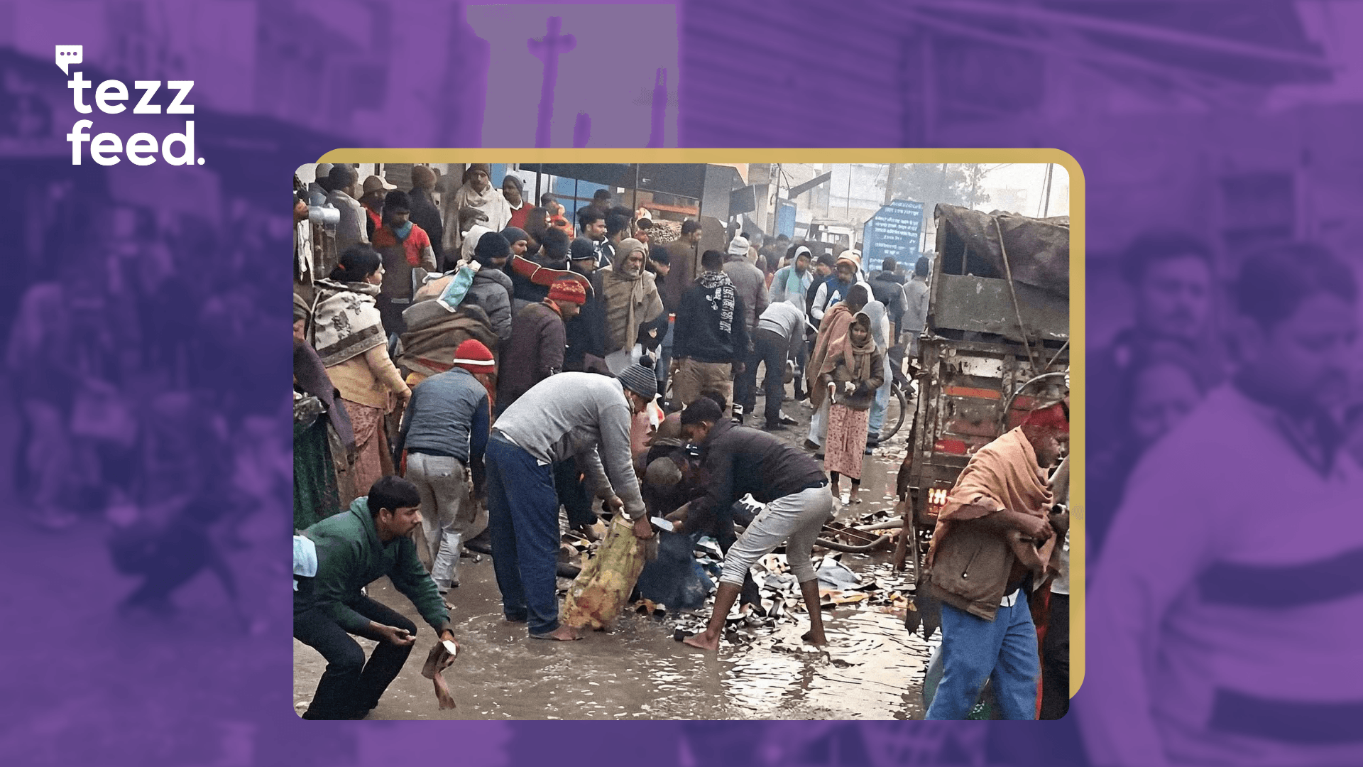 13-Year-Old Boy Dies in Pickup Crash; Crowd Loots Fish Beside His Lifeless Body in India