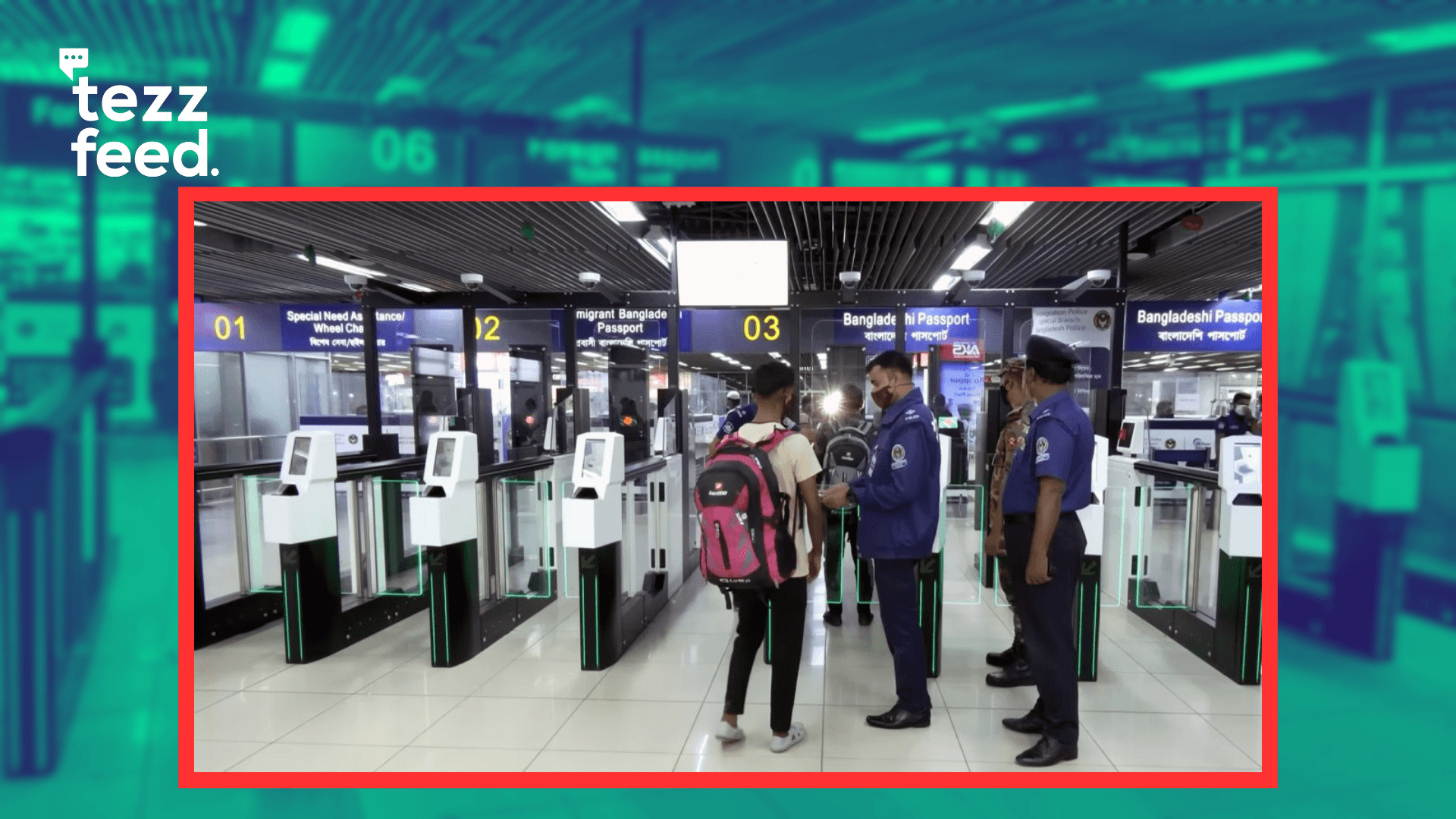 Dhaka Airport’s High-Tech E-Gates Fail to Verify Visas