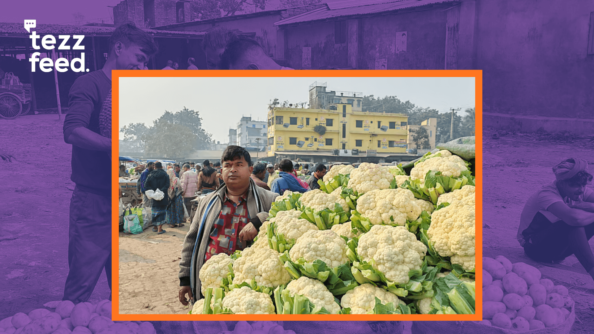 ‘ভোট আসে, ভোট যায়। হামাকেরে মতো চাষাকেরে তকদির বদলায় না।' – frustrated farmer at Mahasthan Hat