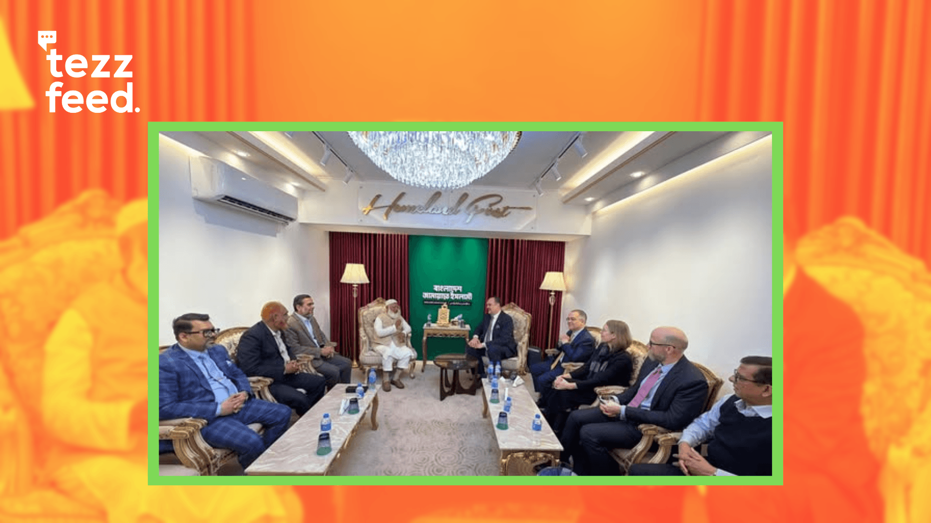 US Ambassador Meets Jamaat-e-Islami Ameer in Dhaka Courtesy Visit