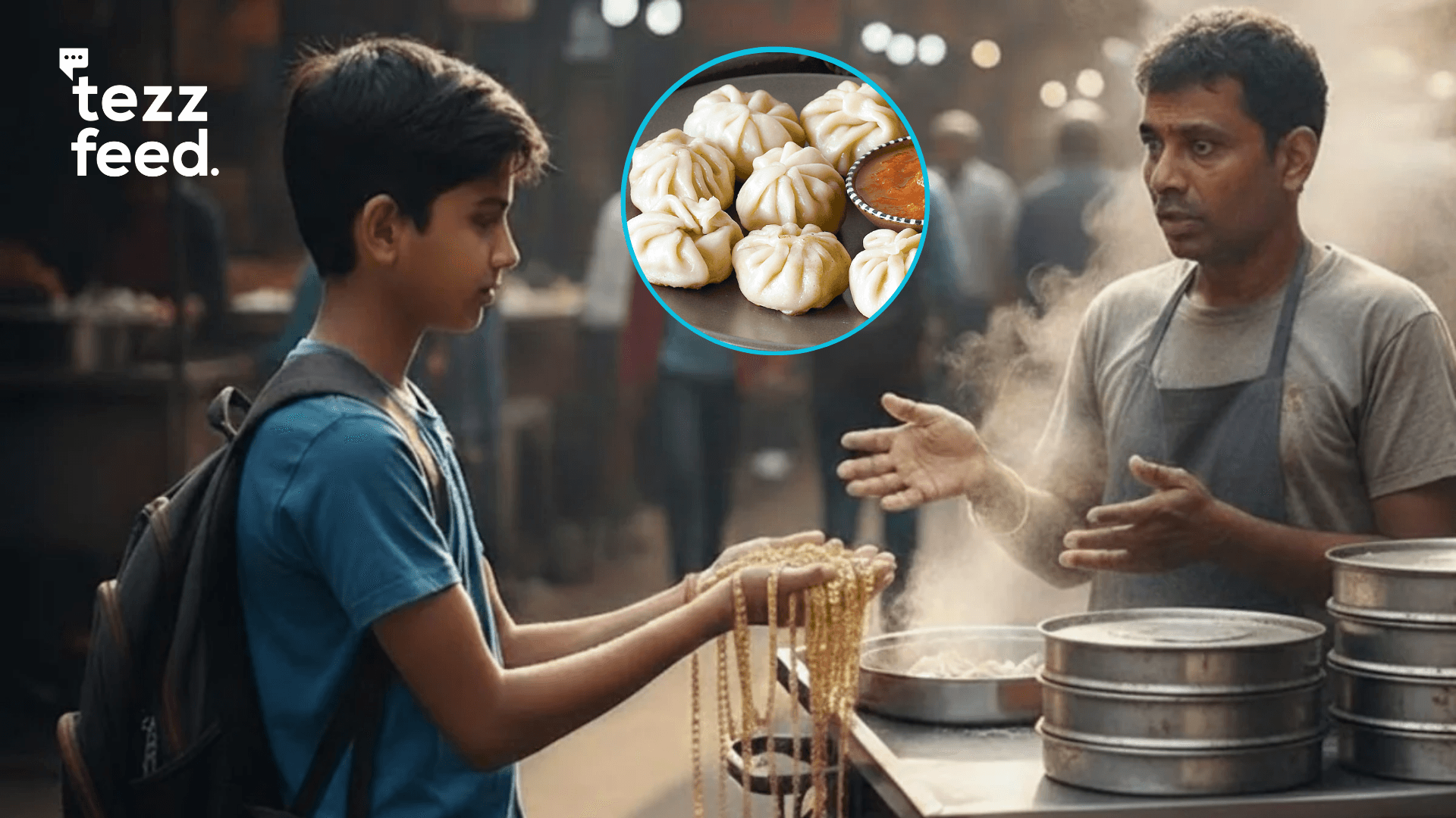 Indian Boy Gives Away Jewelry Worth RS 85 Lakh for 'Free' Momos