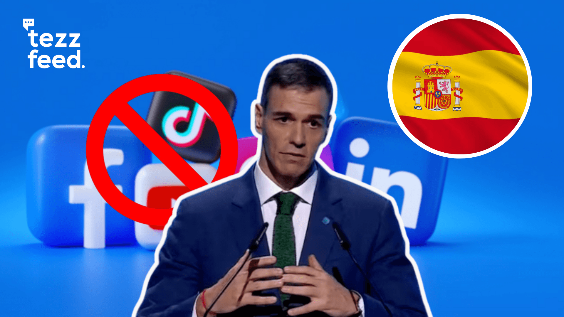 Spain Plans Social Media Ban for Under-16s