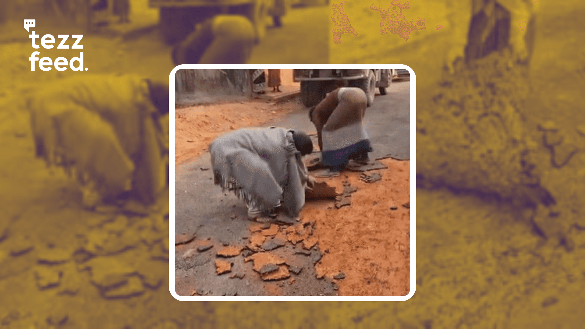 Road Carpeting Peels Off by Hand, Video Goes Viral