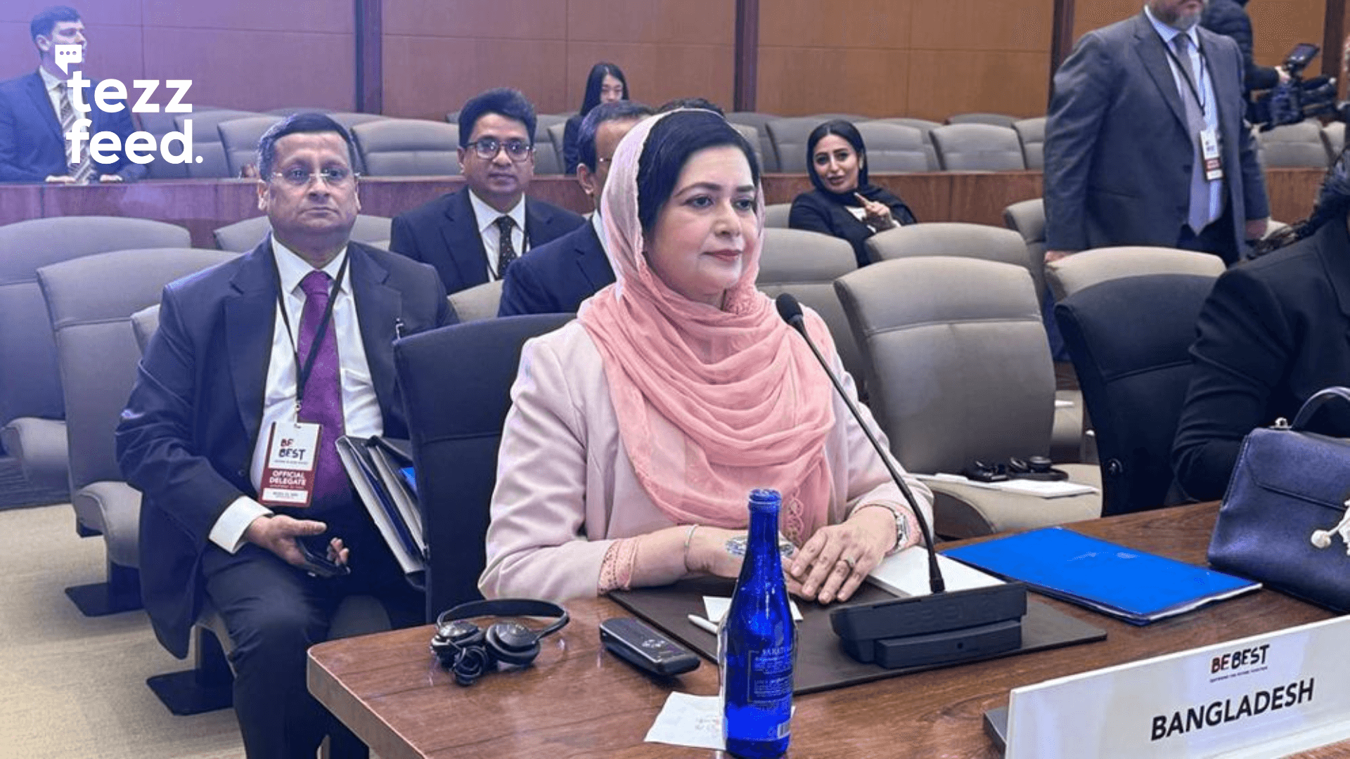 Zubaida Rahman Delivers Speech at Global Summit at U.S. First Lady Melania Trump’s Invitation