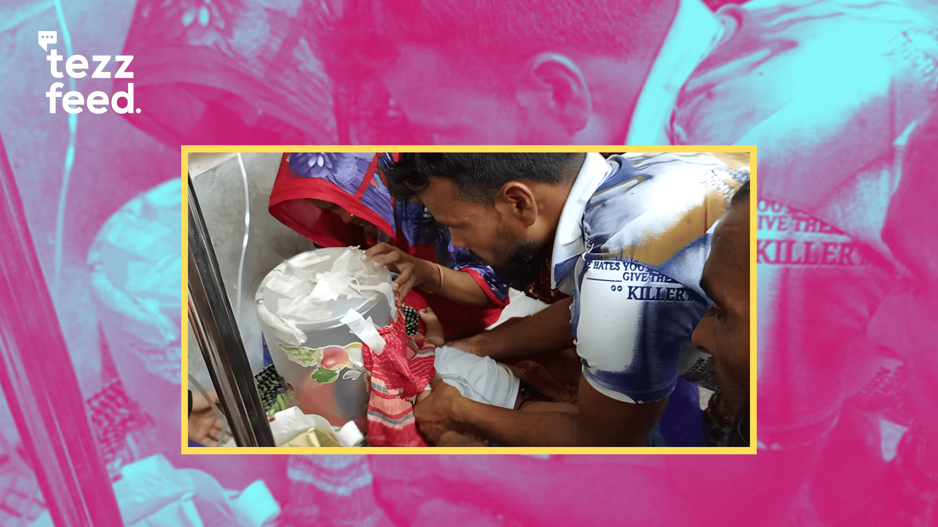 বরিশাল মেডিকেলে প্লাস্টিকের পটে তৈরি ‘হেডমাস্কে’ হামে আক্রান্ত শিশুদের অক্সিজেন দেওয়া হচ্ছে
