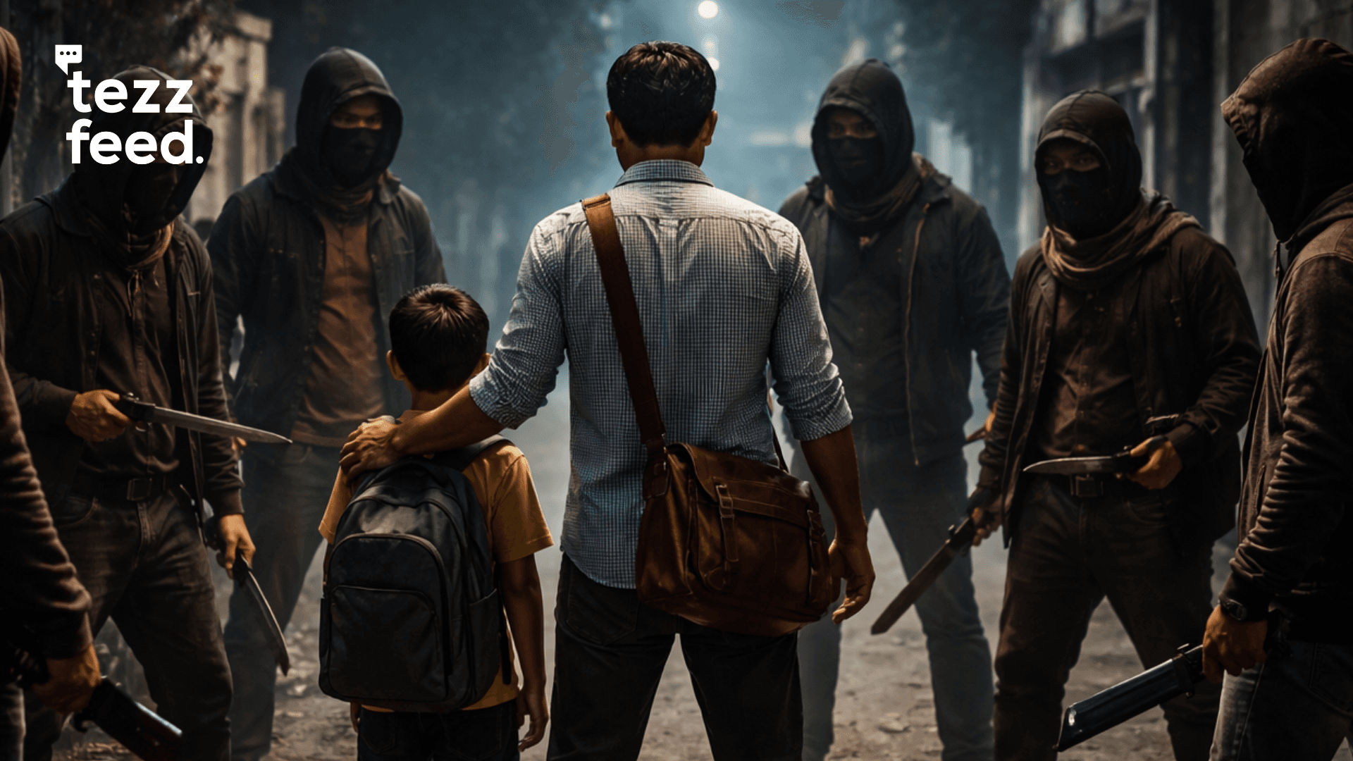 Teacher and Son Fight Off 7 Robbers Alone; One Robber Killed