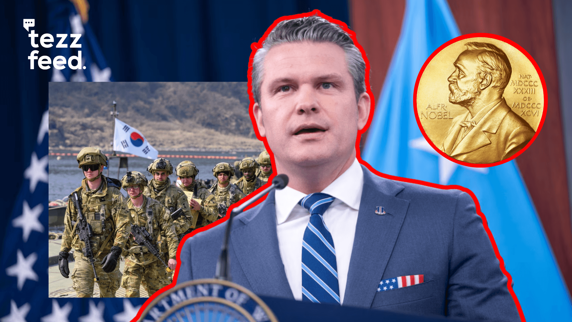 Pete Hegseth Says US Military Deserves Nobel Peace Prize Every Year at Defence Briefing