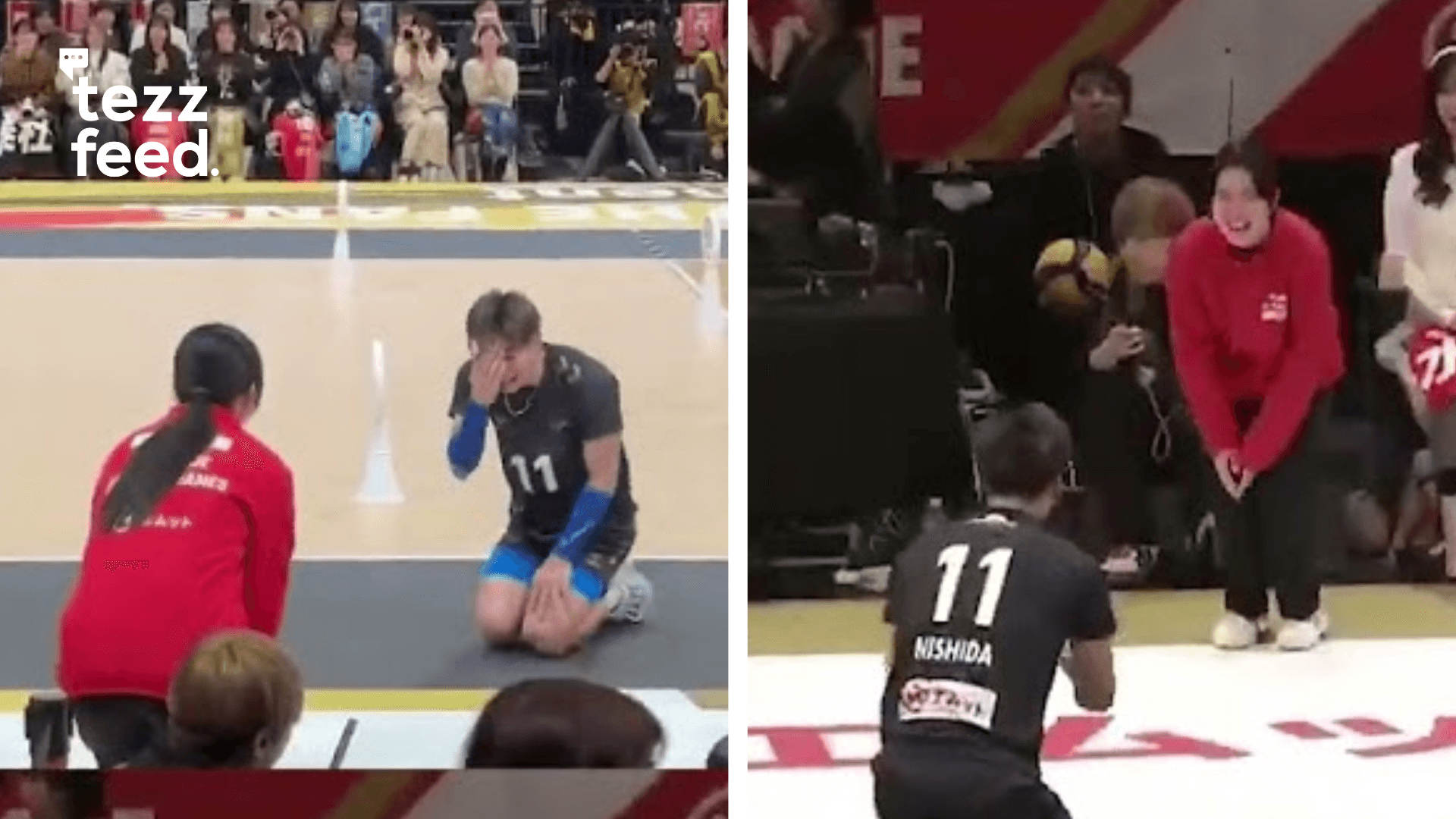 Volleyball Player Rushes to Apologise to Staff Member After Hitting Her, Video Resurfaced online