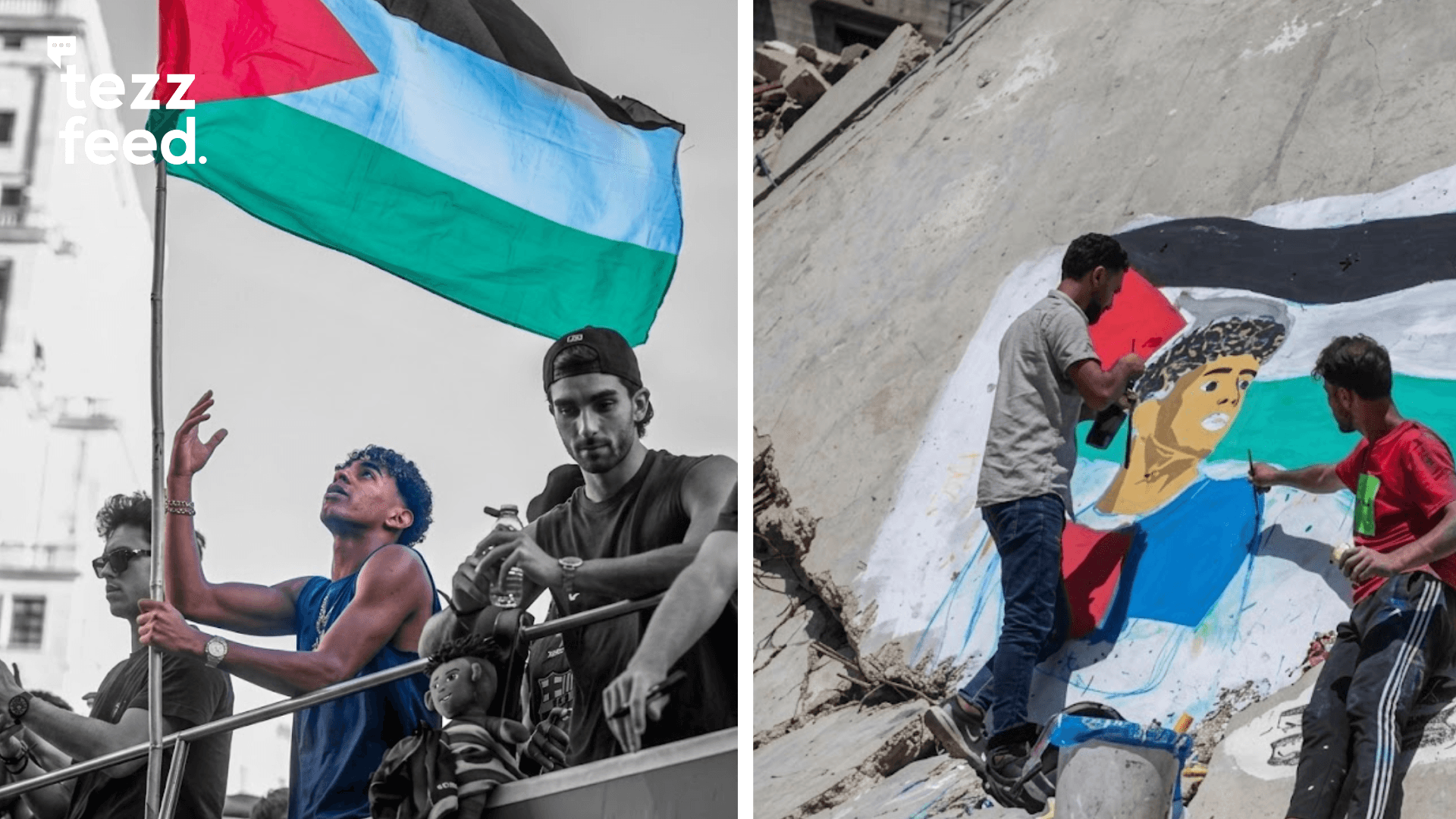 Palestinians in Gaza Show Gratitude and Thank Lamine Yamal for His Support of Palestine