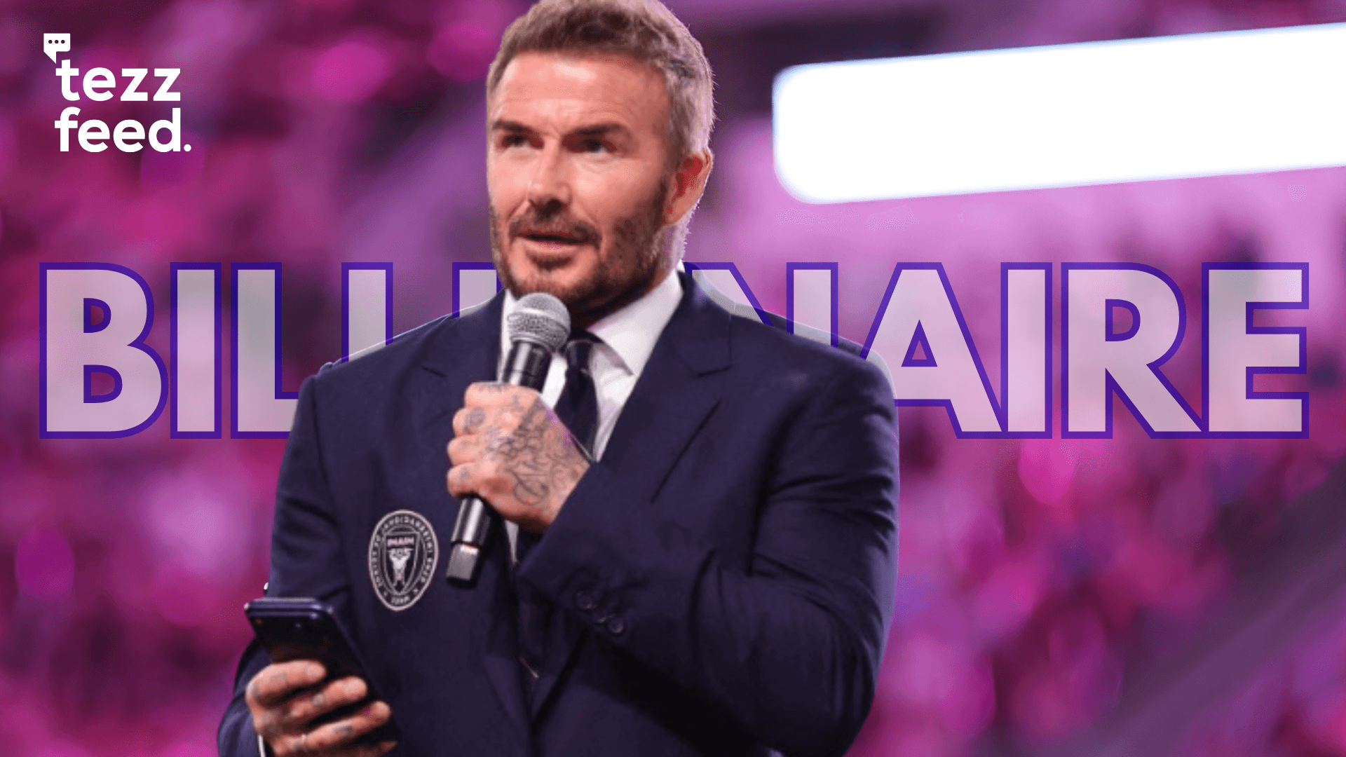 England Legend David Beckham Becomes First British Billionaire Sportsman