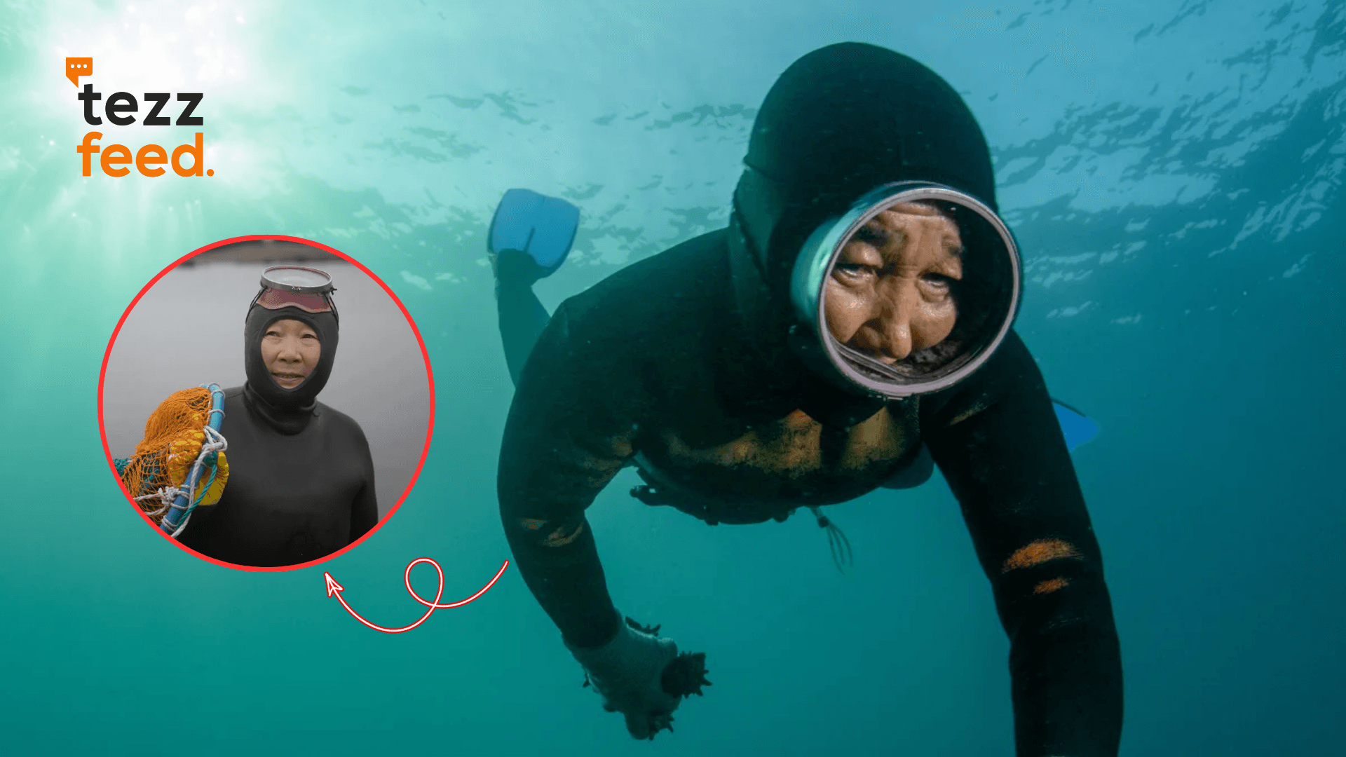 Women divers on South Korea’s Jeju Island dive for hours underwater without artificial oxygen, preserving a centuries-old tradition