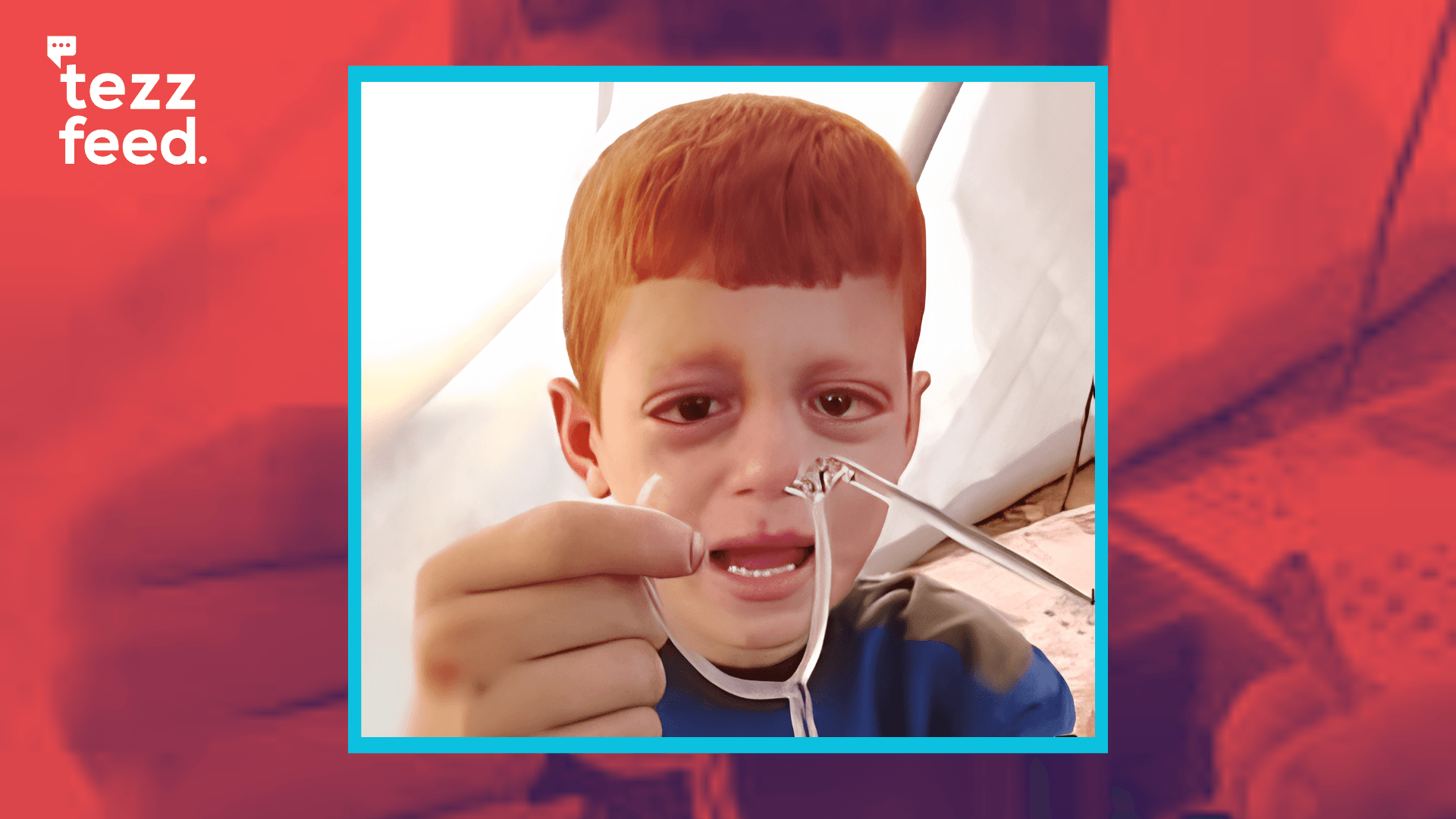 Heartbreaking Video Shows Gaza Boy Weeping Over Damaged Glasses Amid Ongoing Blockade