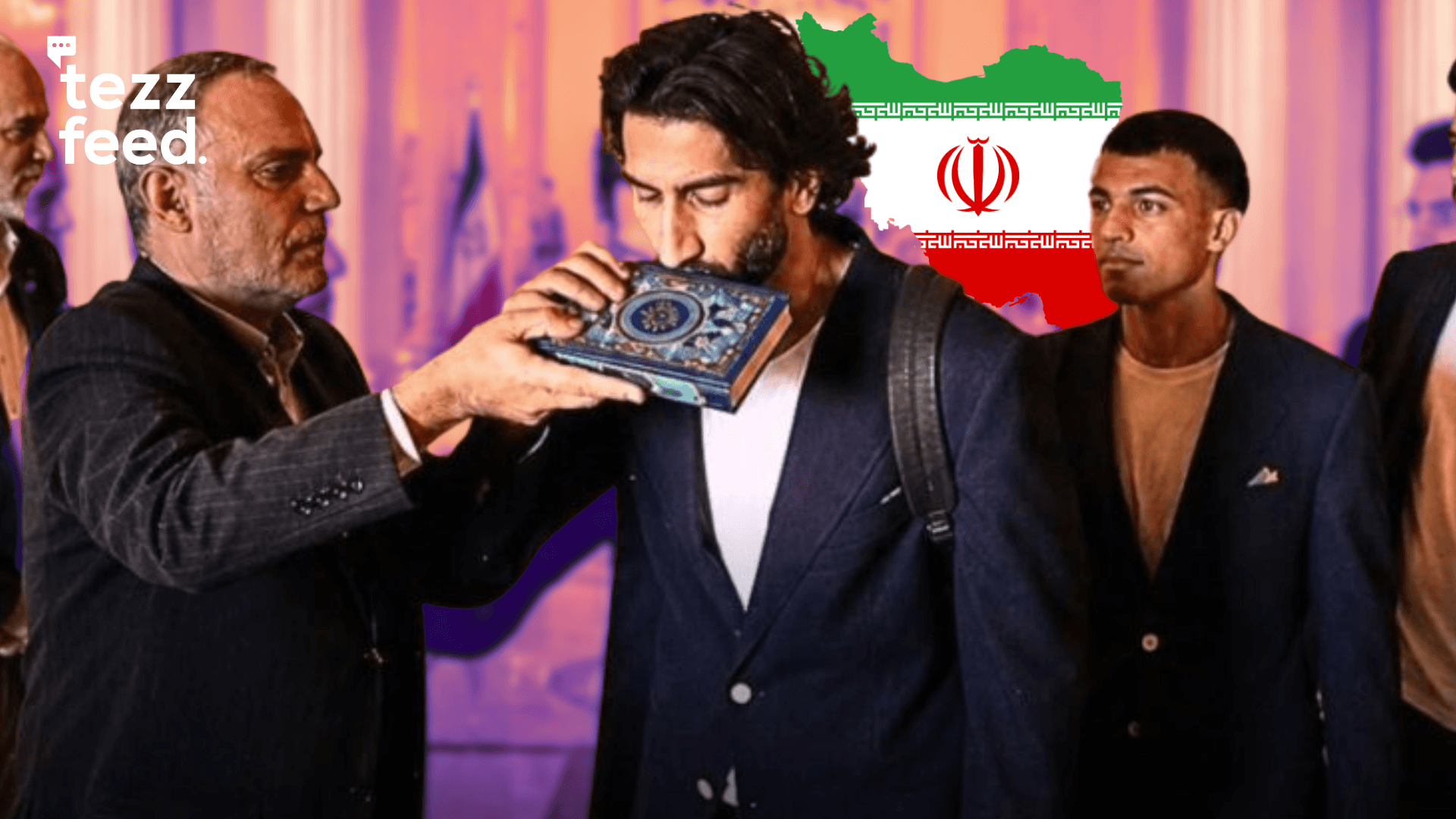 Iran Team Kisses Quran Before Starting World Cup Journey