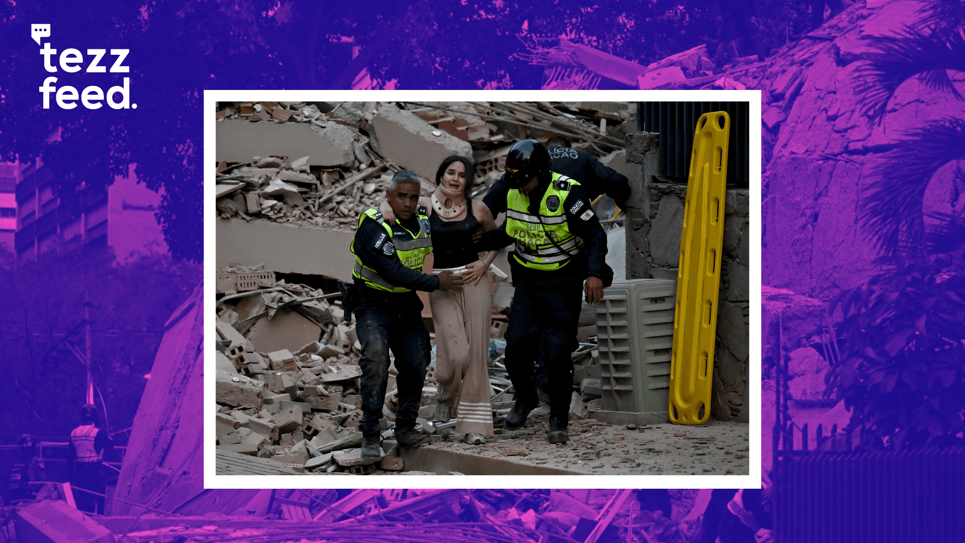 Venezuela Hit by Twin 7.2 & 7.5 Quakes; Death Toll Near 1,00,000 Feared