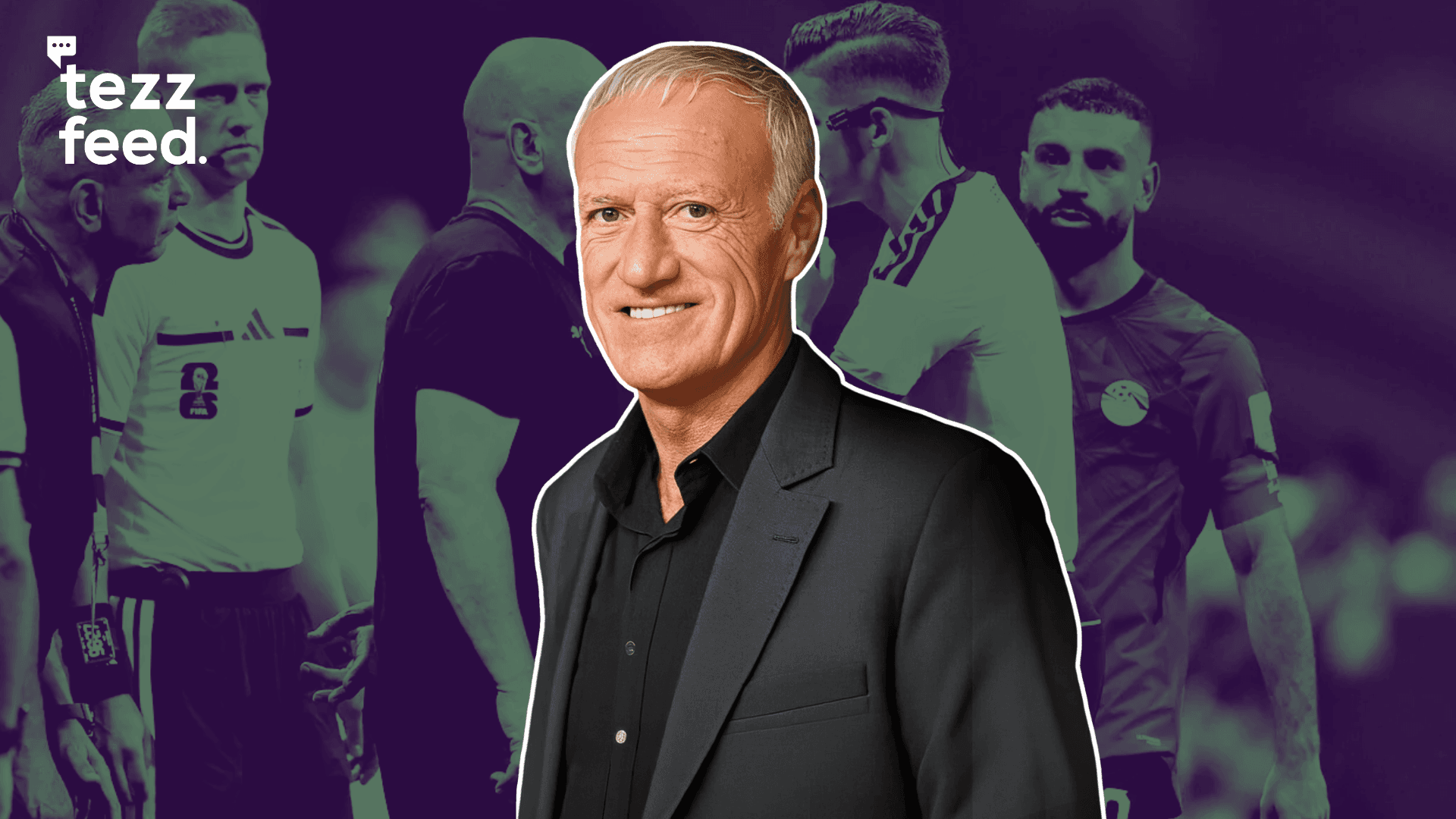 France coach Didier Deschamps: "I trust the referees. Our opponent is Morocco, not the referee."