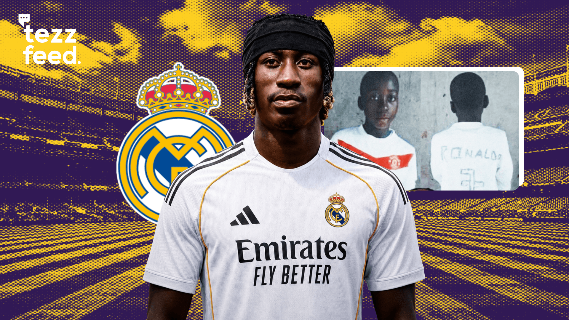 Meet Yan Diomande Who Wrote Ronaldo's Name on a Fake Jersey, Now Following Ronaldo's Path at Real Madrid