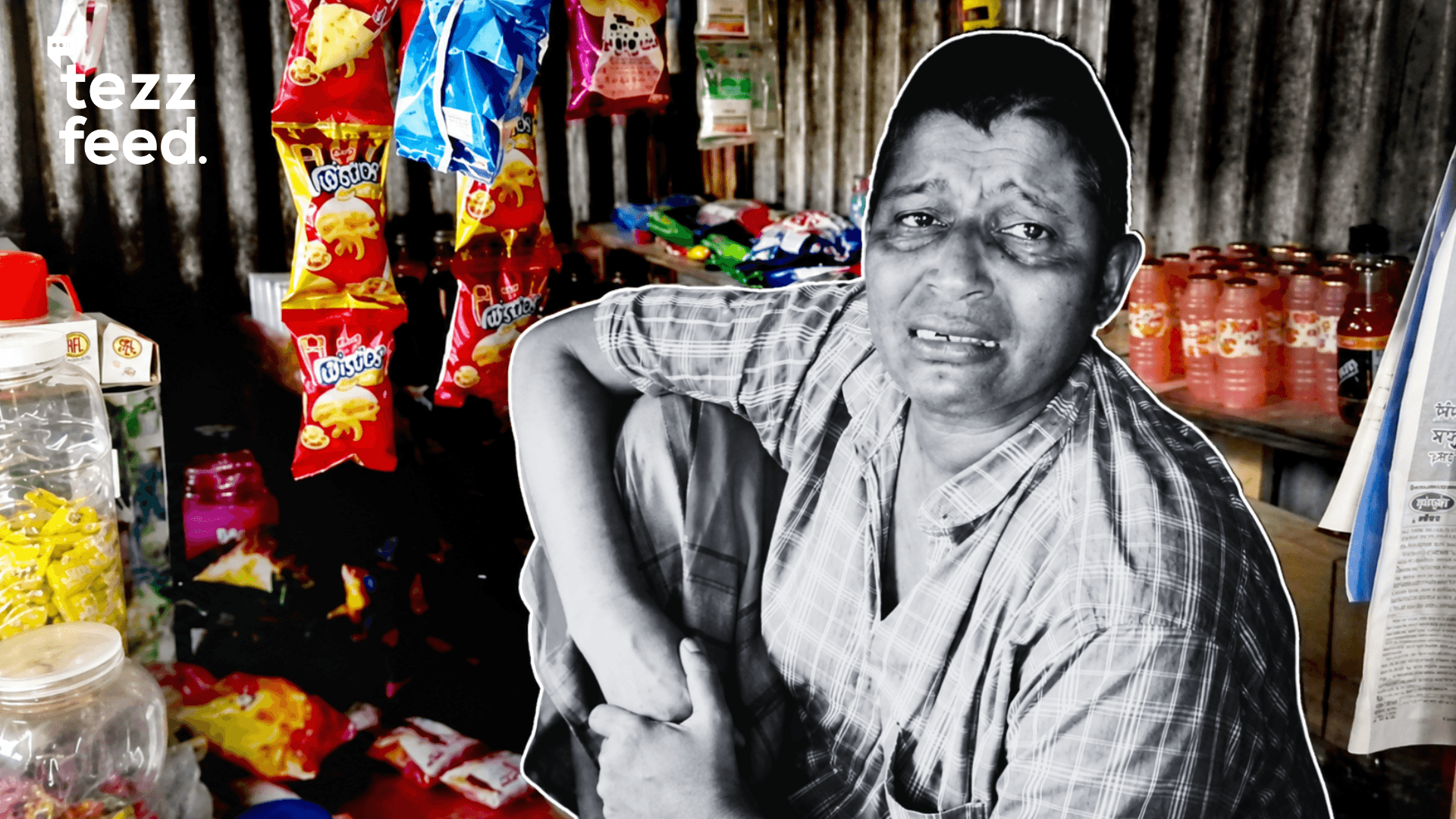 Disabled Man Lutu's Only Tea Shop Robbed Again and Again, Leaving Family Struggling