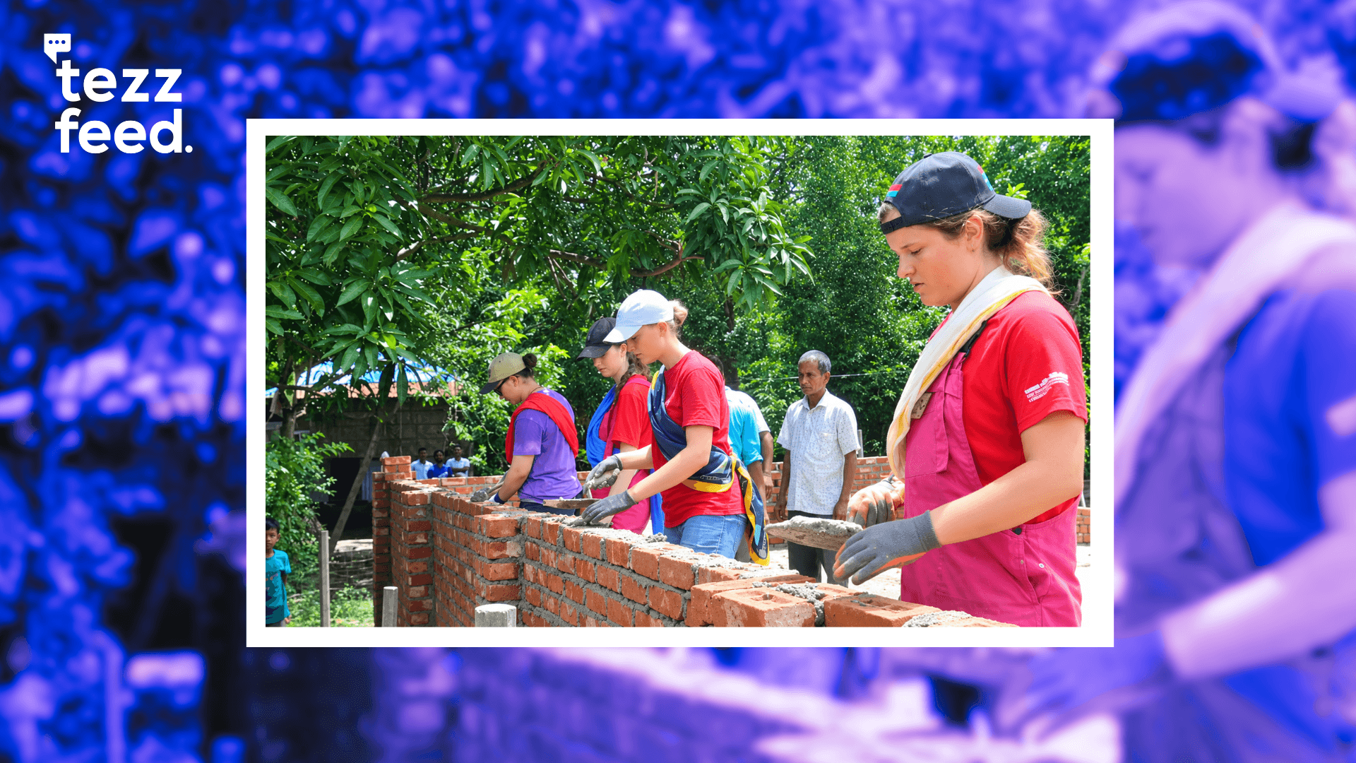 Netherlands Volunteers Arrive in Bangladesh to Build Permanent Center for People with Disabilities