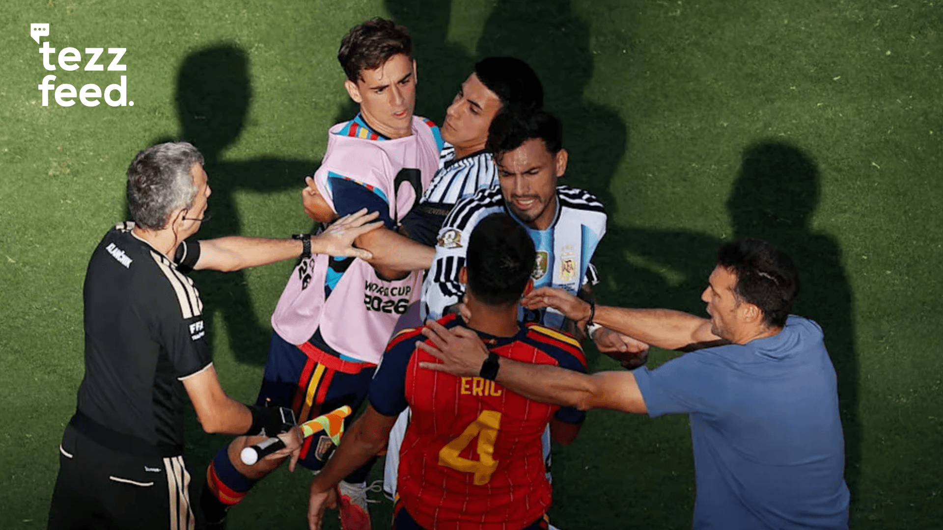 FIFA Bans Paredes for 10 Matches After World Cup Final Clash With Spain