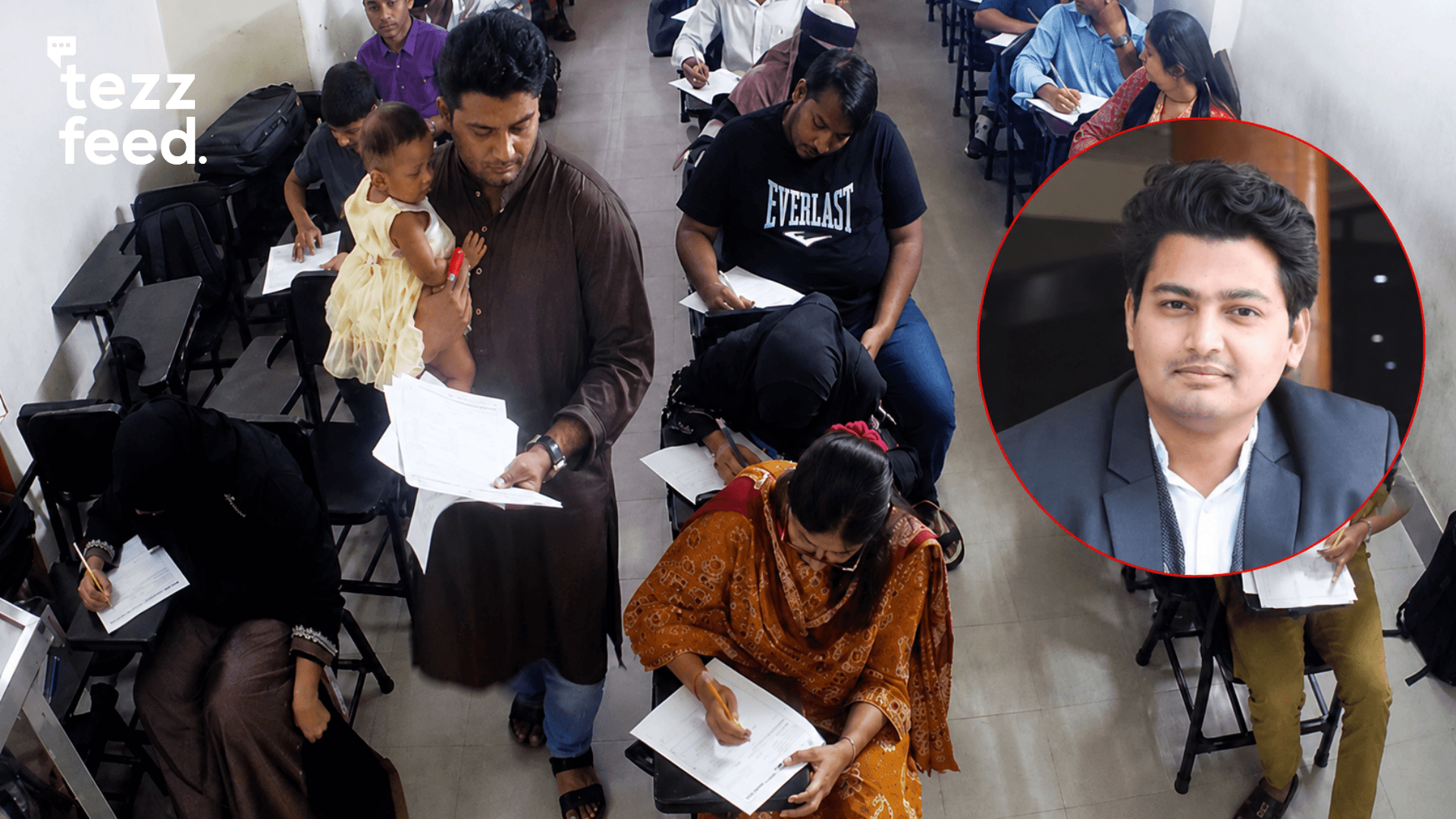 Teacher Holds Student’s Baby During Entire Exam So She Can Take Her Exam and Fulfill Her Dreams