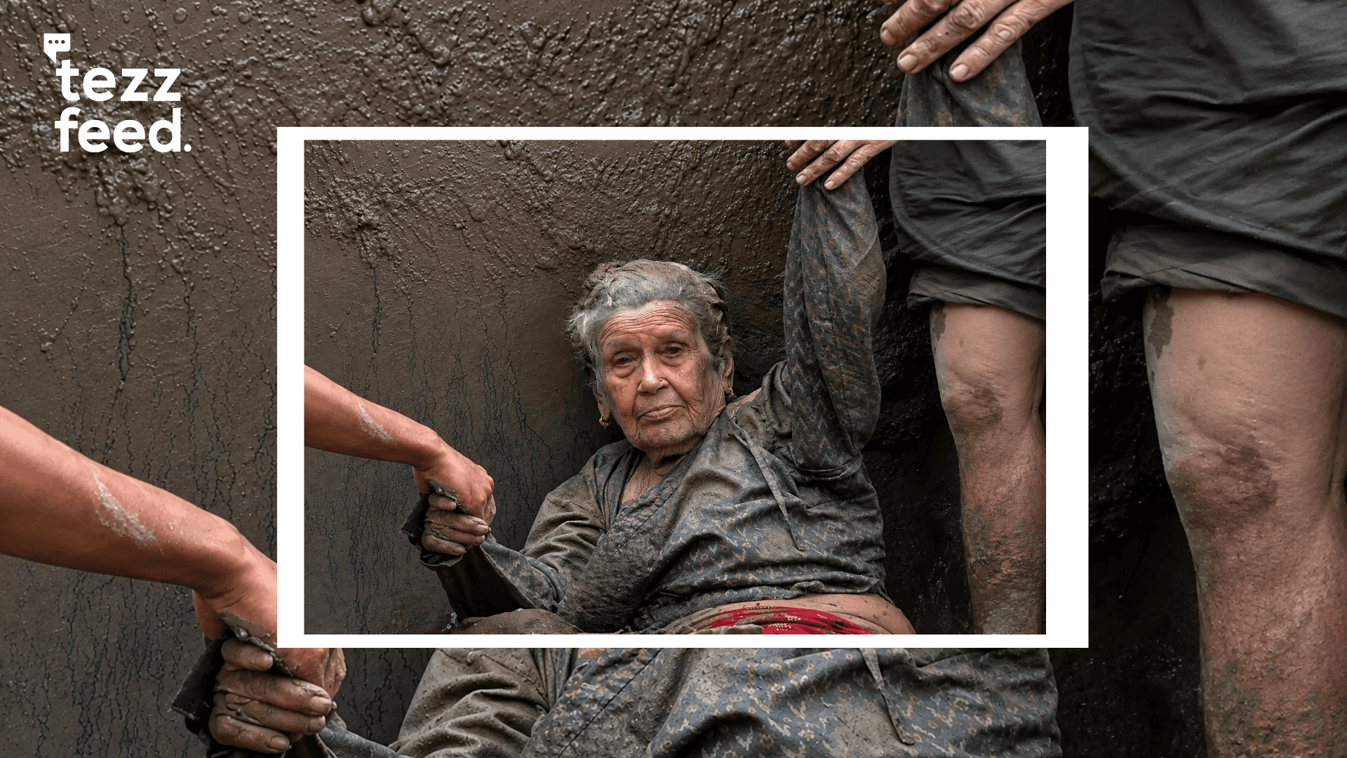97-Year-Old Woman Survives Nepal Floods, Rescued After 4-Hour Operation Like a Warrior