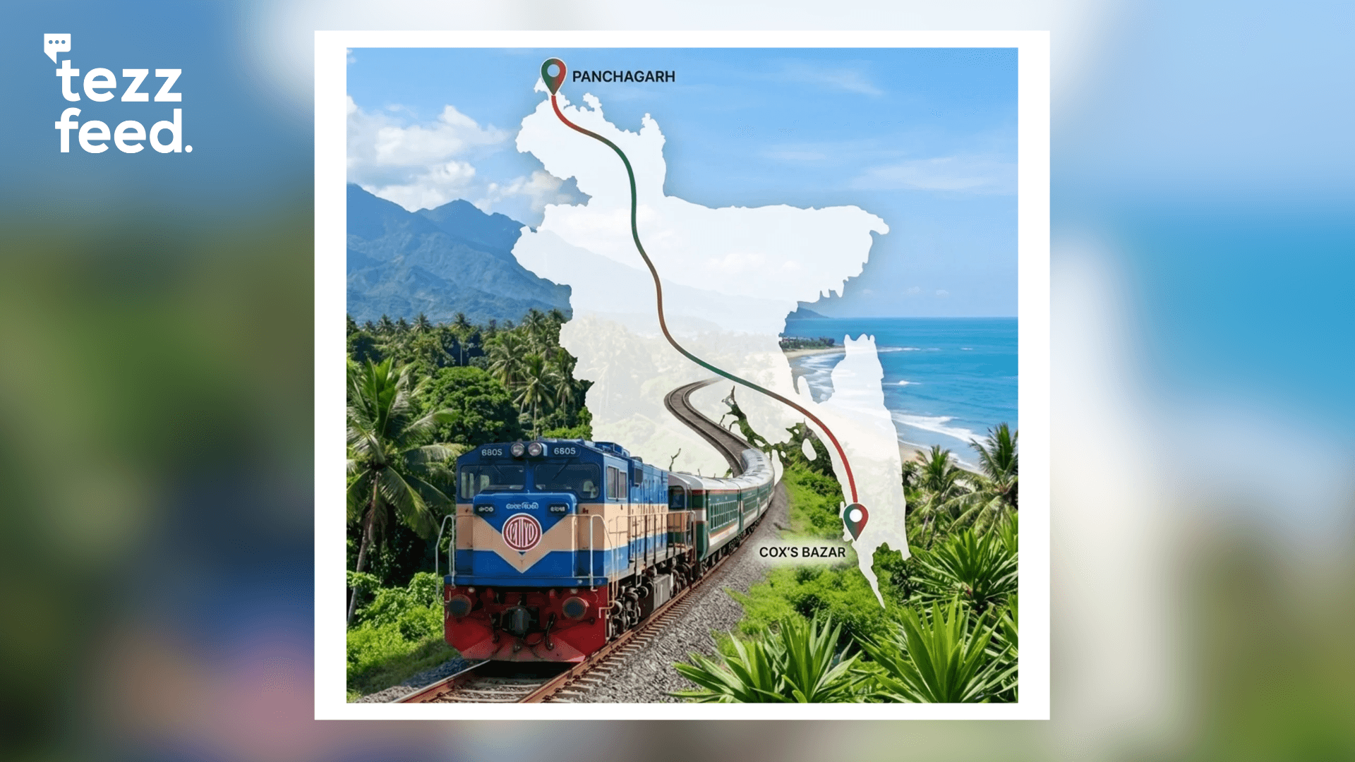 Govt Set to Launch Bangladesh’s Longest Direct Rail Link, Connecting Panchagarh to Cox’s Bazar
