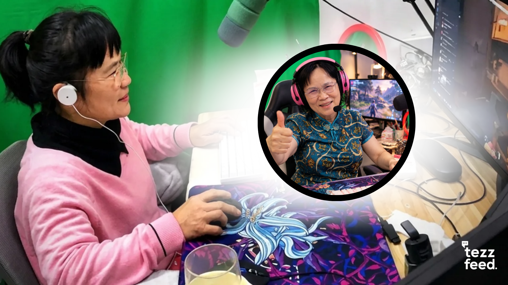 Chinese Mother Starts Gaming to Understand Son’s Addiction, Ends Up Becoming a Popular Streamer at 60