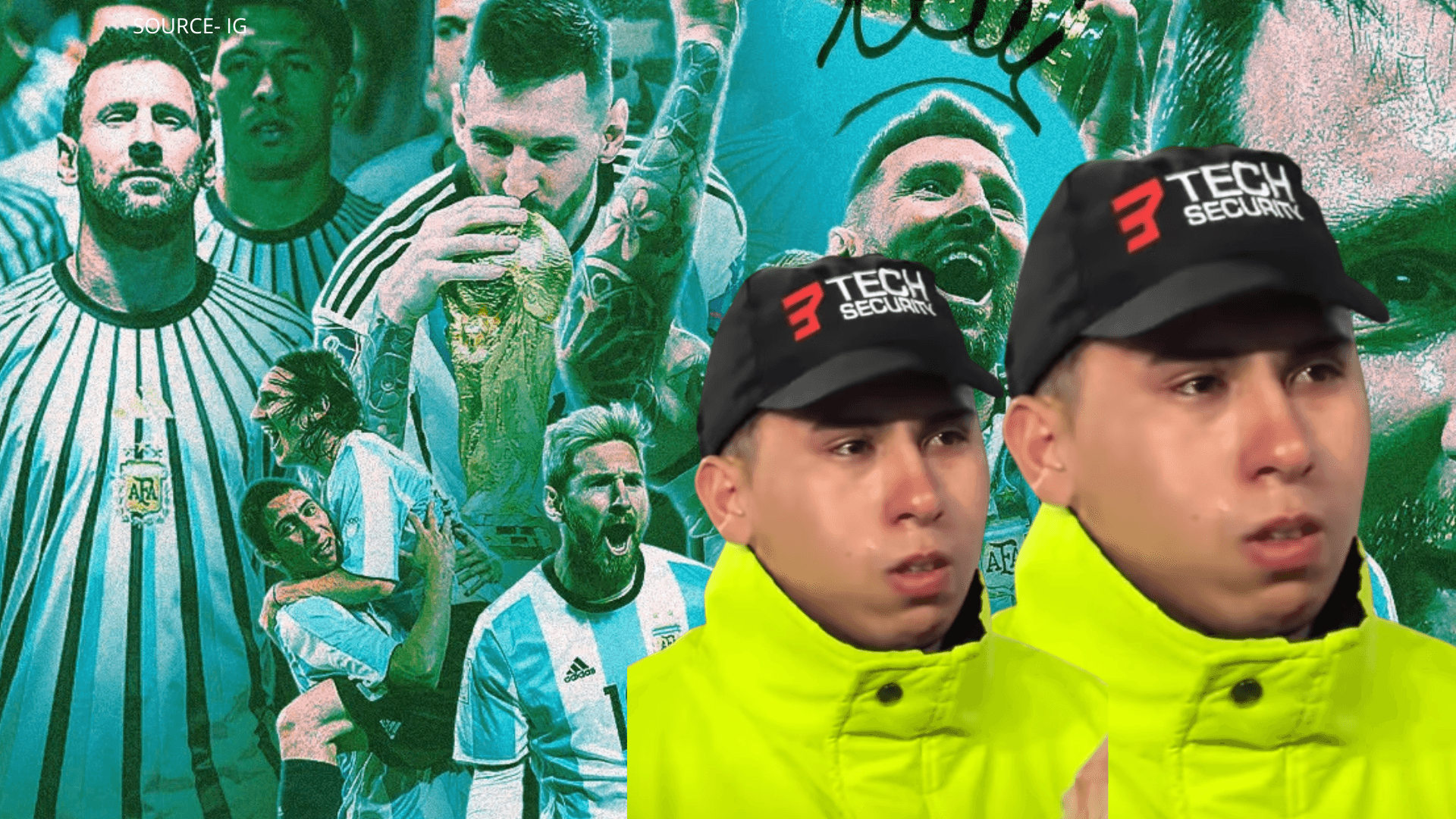 Security Guard Fights Back Tears During Messi’s Emotional Farewell