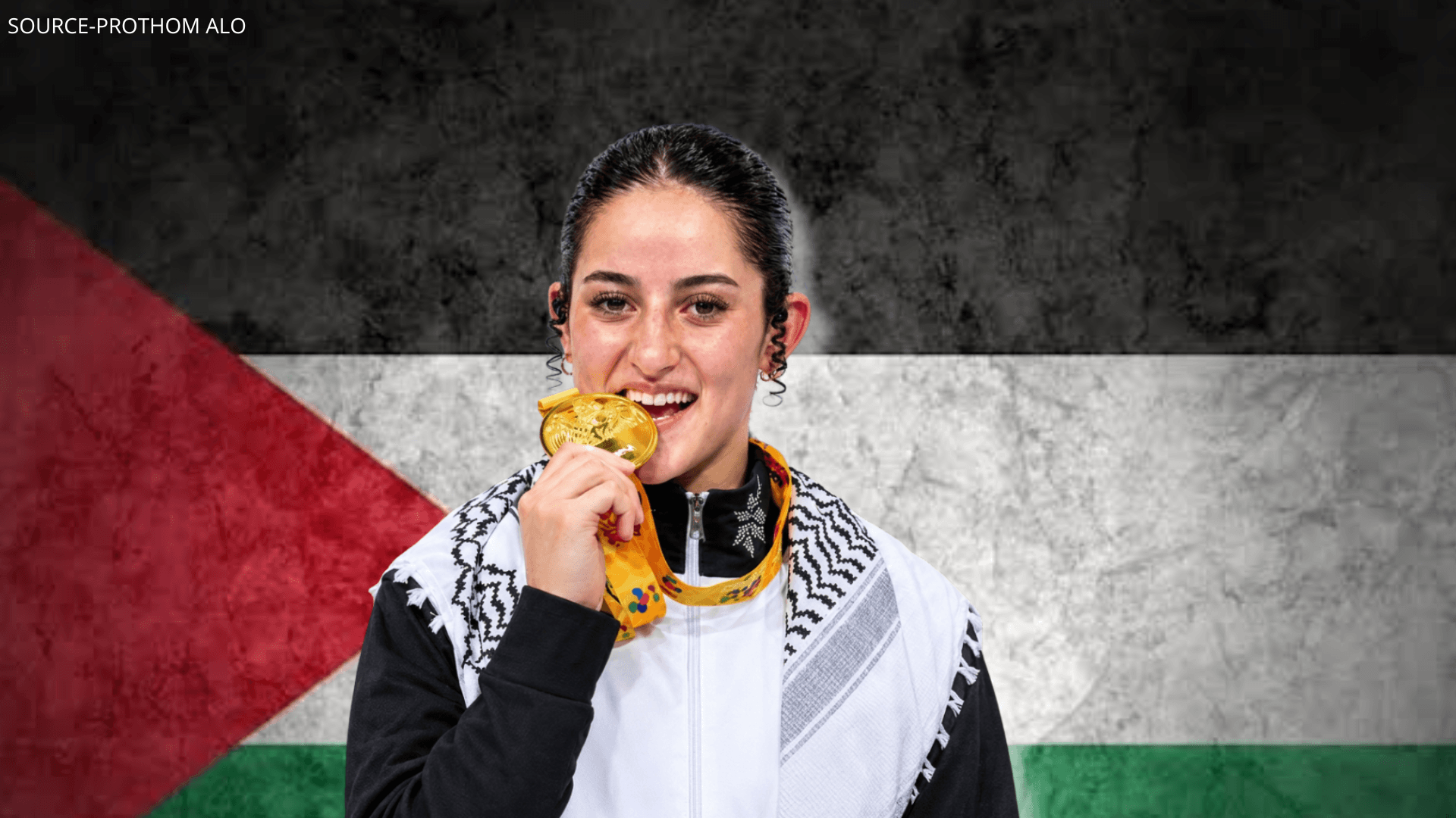 Palestinian Girl Wins Back-to-Back World Karate Titles With Gold in Poland